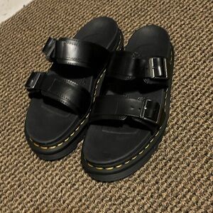 Dr. Martens Myles Slide Sandal - Black